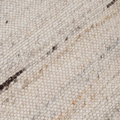 Nuuk beige uldtæppe fra HC Interior Rugs