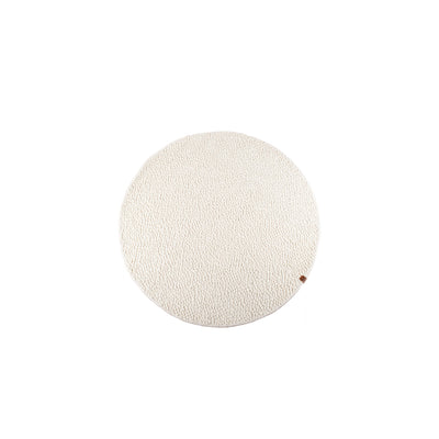 Rundt Pebble tæppe i Ivory fra HC Interior Rugs