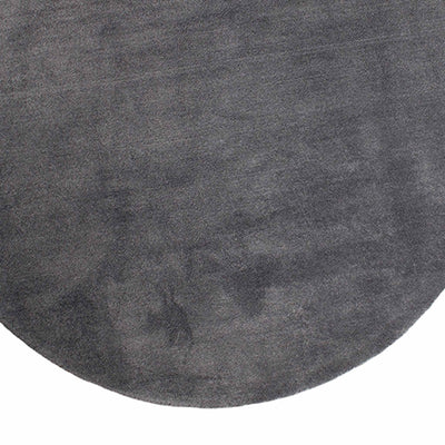 Sensation rundt luv tæppe i mørkegrå fra HC Tæpper