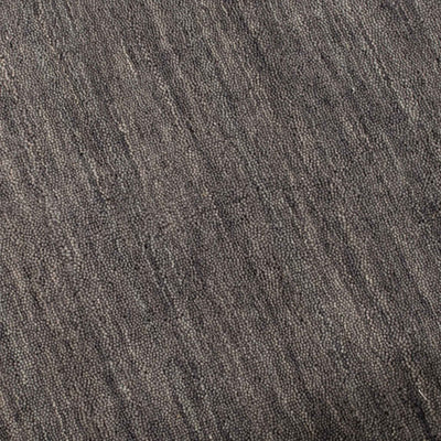 Skagen håndvævet uldtæppe i grå fra HC Tæpper