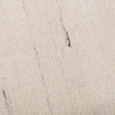 Skagen håndvævet uldtæppe i beige fra HC Tæpper