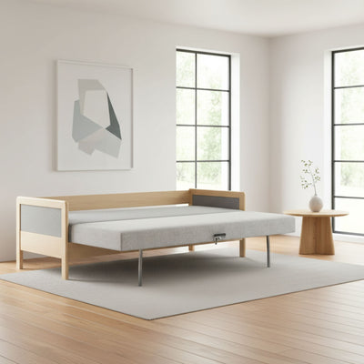 Clara 145 sovesofa fra Favn Living i Denno stof i farven Slate Grey 334