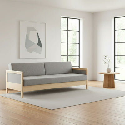 Clara 145 sovesofa fra Favn Living i Denno stof i farven Slate Grey 334