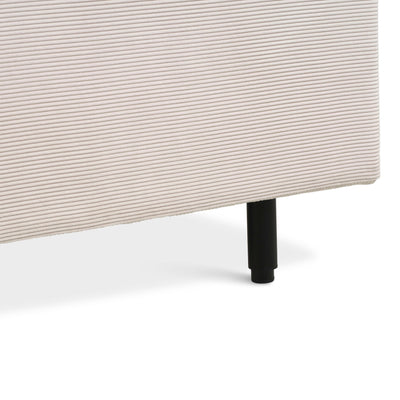 Space Dreams sengegavl 180 cm i beige Lisboa stof