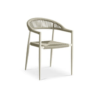 Trinidad havestol fra Lexpo i aluminium med flet i farven 'Sand'