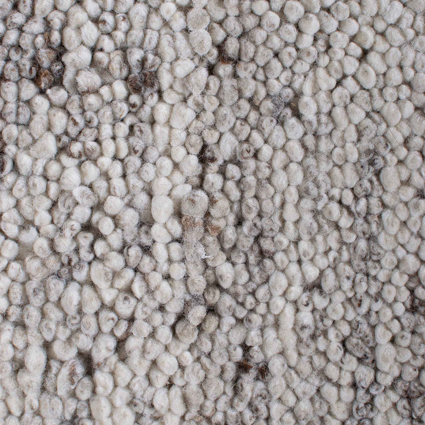 York håndlavet tæppe i hvid / brun fra HC Interior Rugs