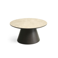 Paros sofabord str. L i beige laminat fra Lexpo