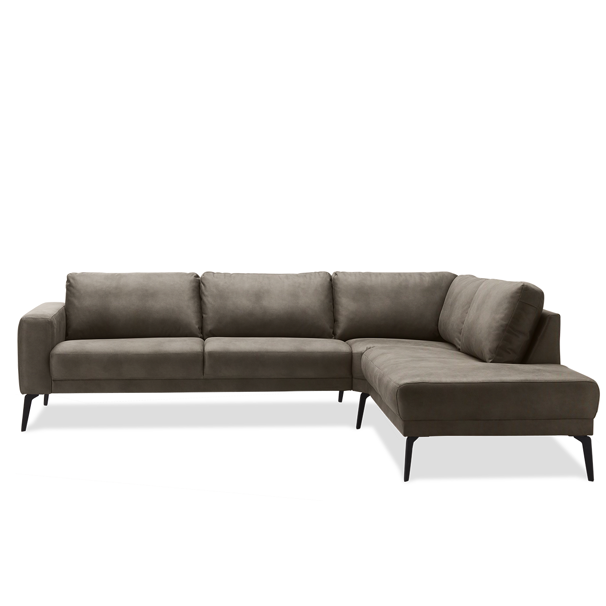 Living Room City sofa med open-end højrevendt i beige Kentucky stof