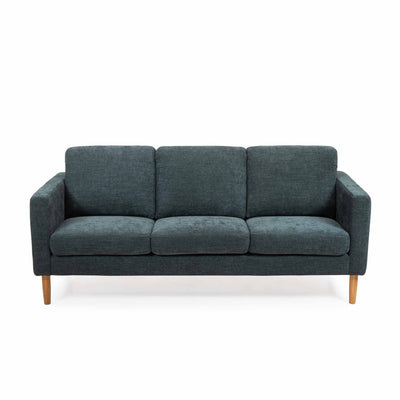 Skyline 2-personers sofa i petroleumsblå stof fra Hjort Knudsen
