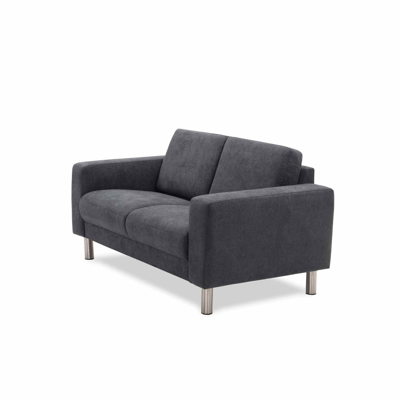 City 2-personers sofa i mørkegrå stof fra Hjort Knudsen