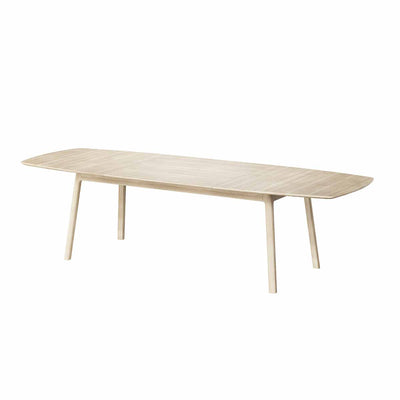 Gilleleje spisebord fra Casø Furniture i hvidolieret eg 200 x 105 cm.