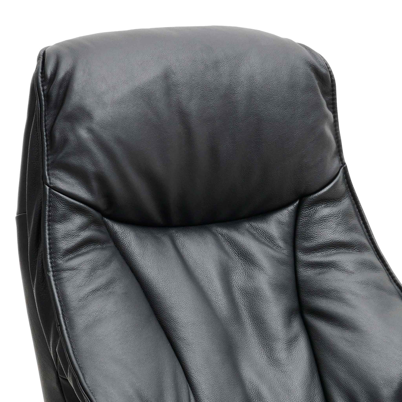Barsø lænestol i sort læder fra Hjort Knudsen
