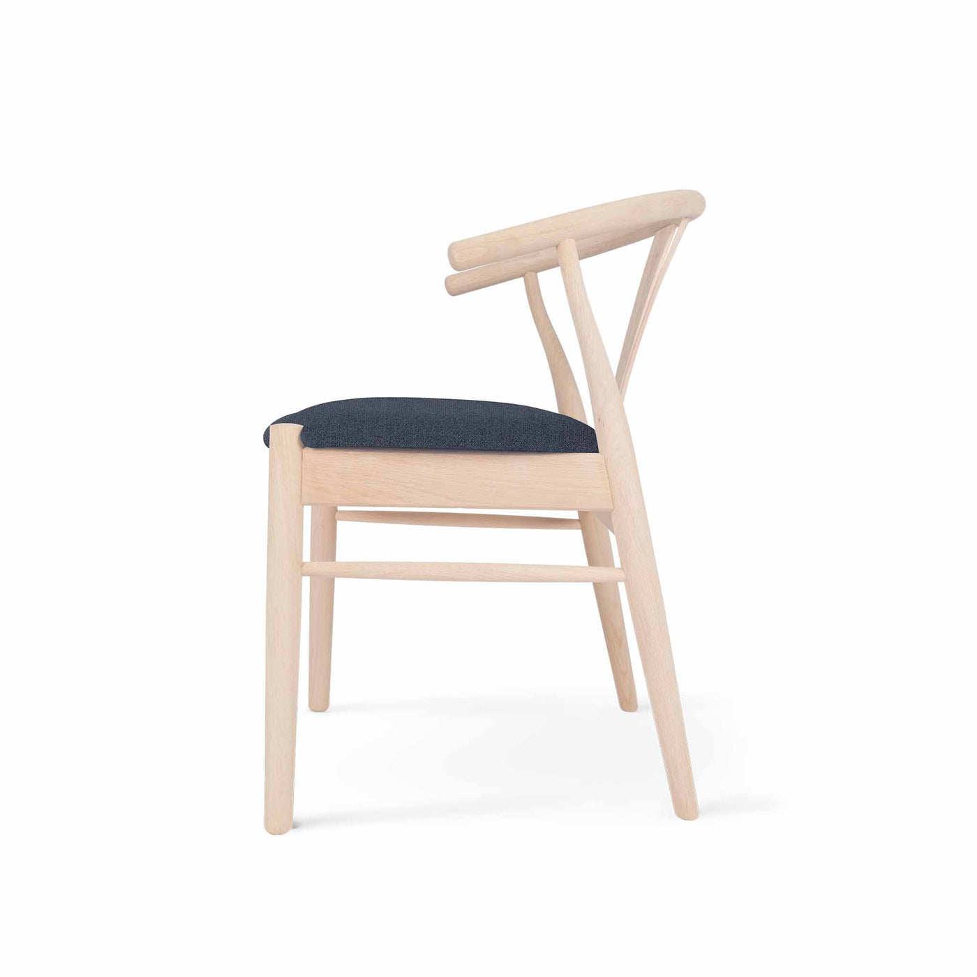 Findahl by Hammel Frida spisebordsstol i sæbebehandlet bøg med corsica 50 stof på sæde.