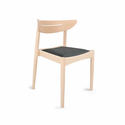 Findahl by Hammel Jakob spisebordsstol i sæbebehandlet bøg med stof sæde corsica 10.