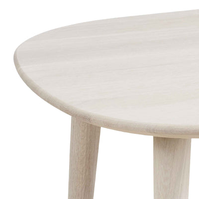 Oak sofabord 60x100cm i hvidolieret eg fra Thomsen Furniture