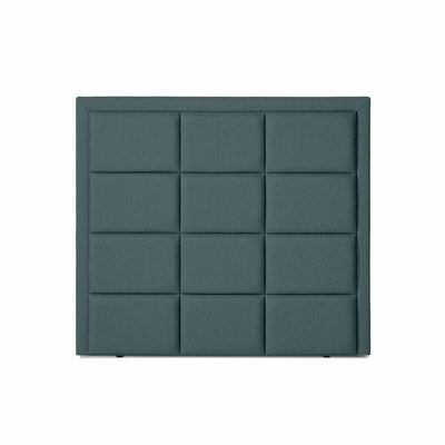 Square sengegavl fra Opus i 140 cm betrukket med stof i flot grøn farve.